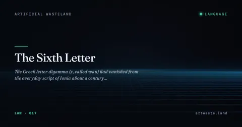 The Sixth Letter