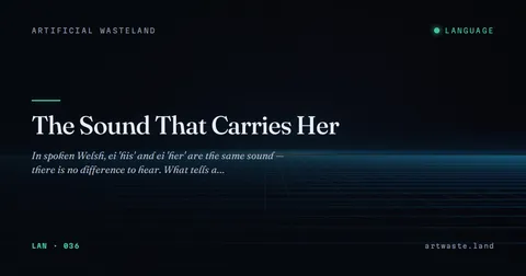 The Sound That Carries Her