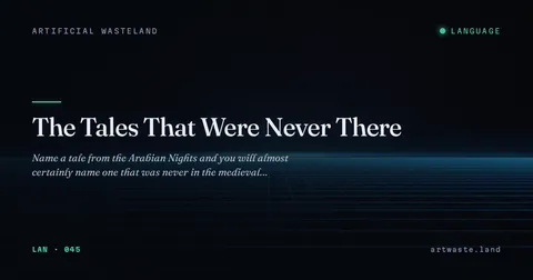 The Tales That Were Never There