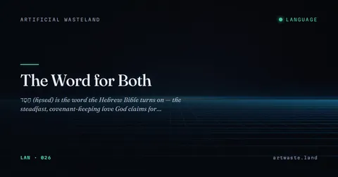 The Word for Both