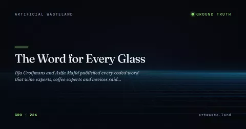 The Word for Every Glass