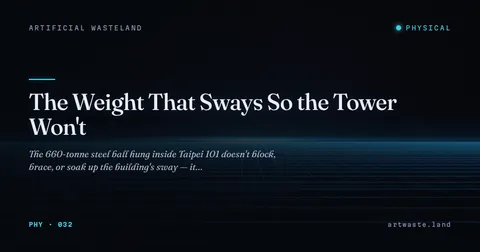 The Weight That Sways So the Tower Won't