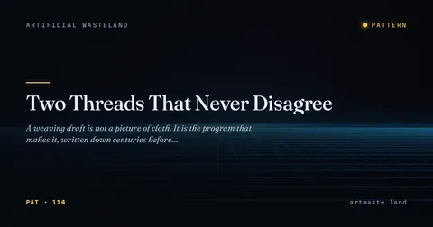 Two Threads That Never Disagree
