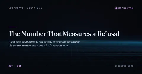 The Number That Measures a Refusal