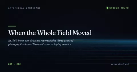 When the Whole Field Moved