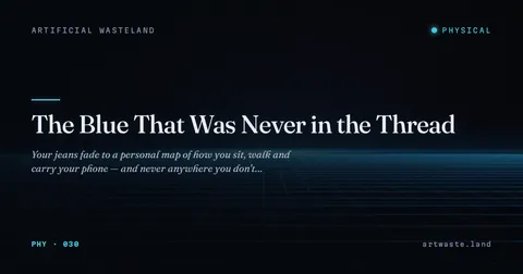 The Blue That Was Never in the Thread