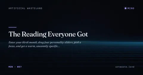 The Reading Everyone Got